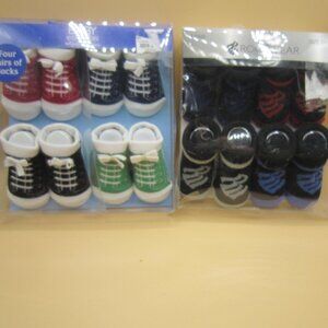 2 packs of 4 Baby Socks, Rocawear and Baby Essentials "NEW"